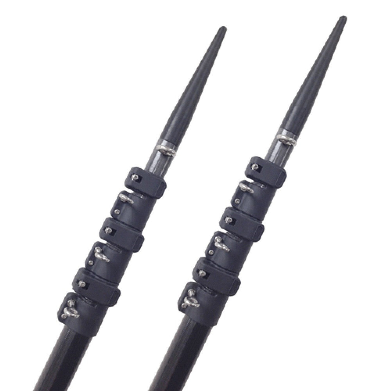 Lees CT3918 18 Telescoping Carbon Fiber Poles f/Sidewinder Mount