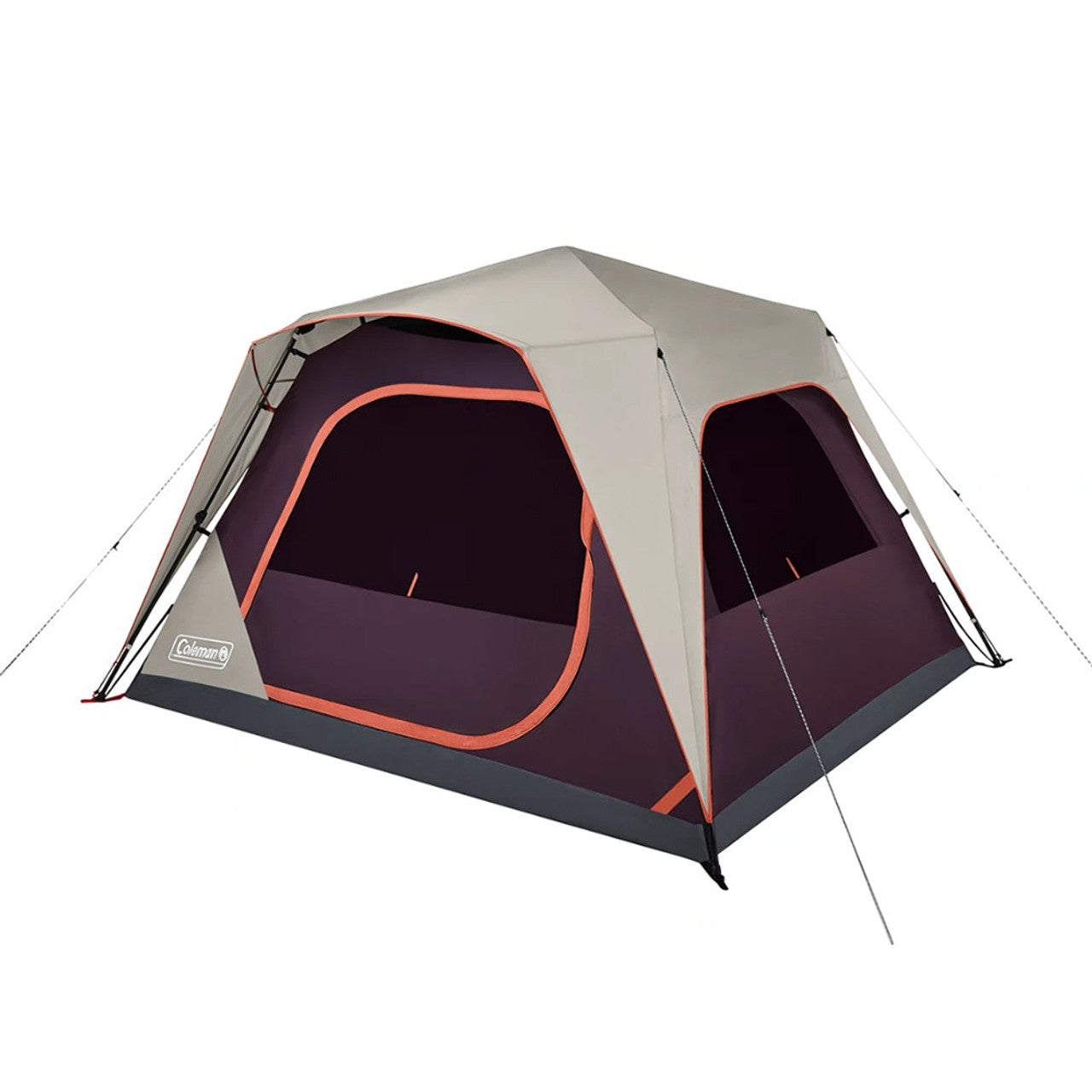 Coleman 2000038278 Skylodge 6-Person Instant Camping Tent - Blackberry
