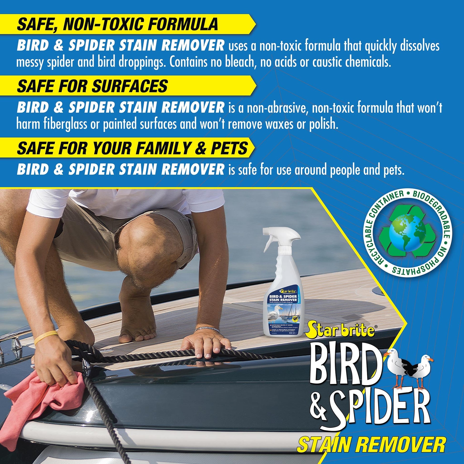 Starbrite Spider and Bird Stain Remover