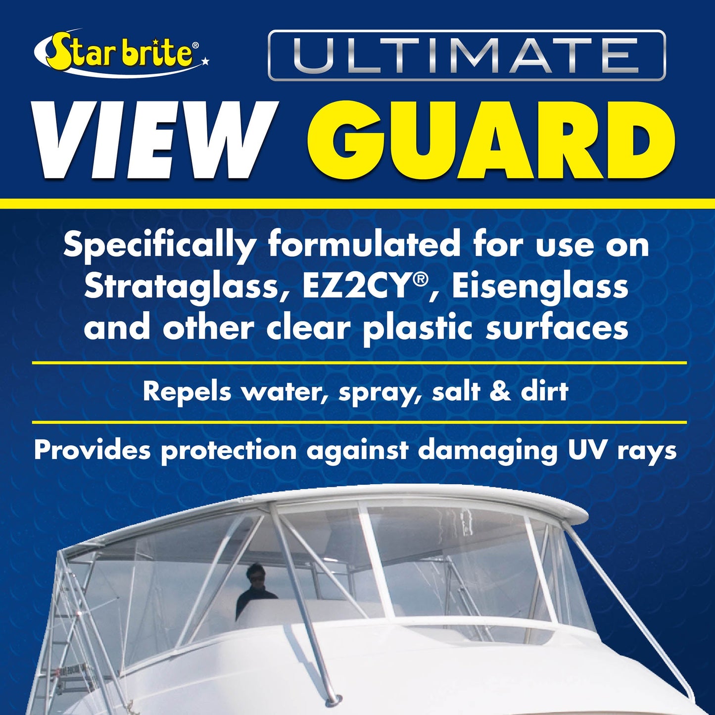 Starbrite View Guard Clear Plastic Treatment