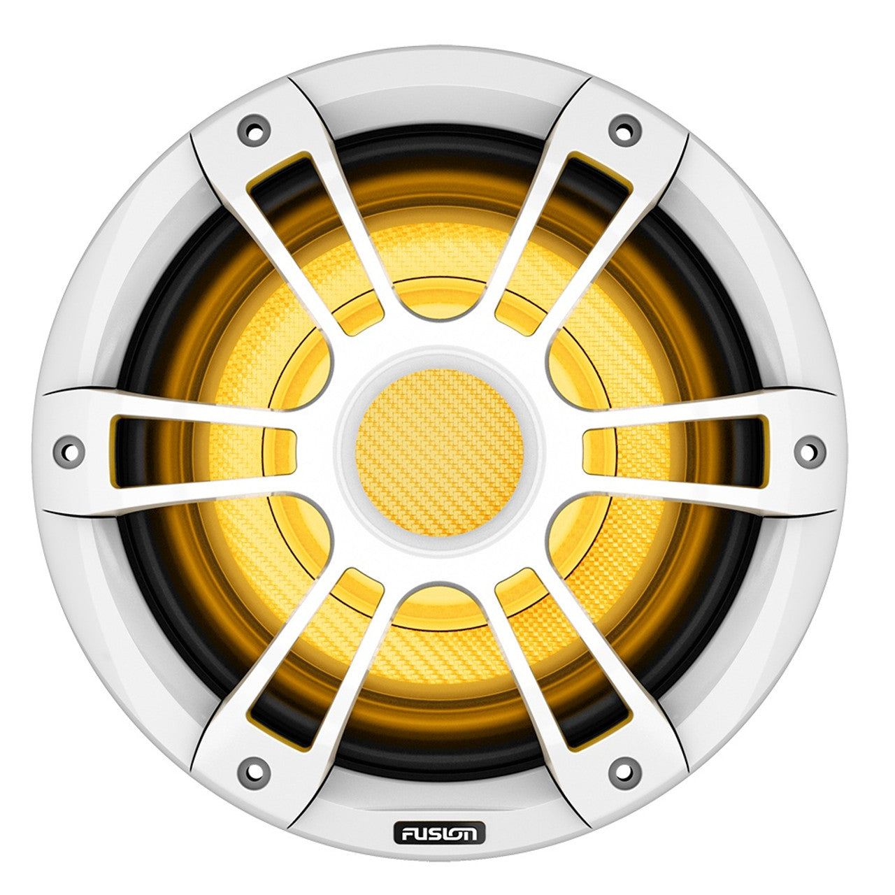 Fusion 010-02775-10 Signature Series 3i 12" CRGBW Sports Subwoofer - White