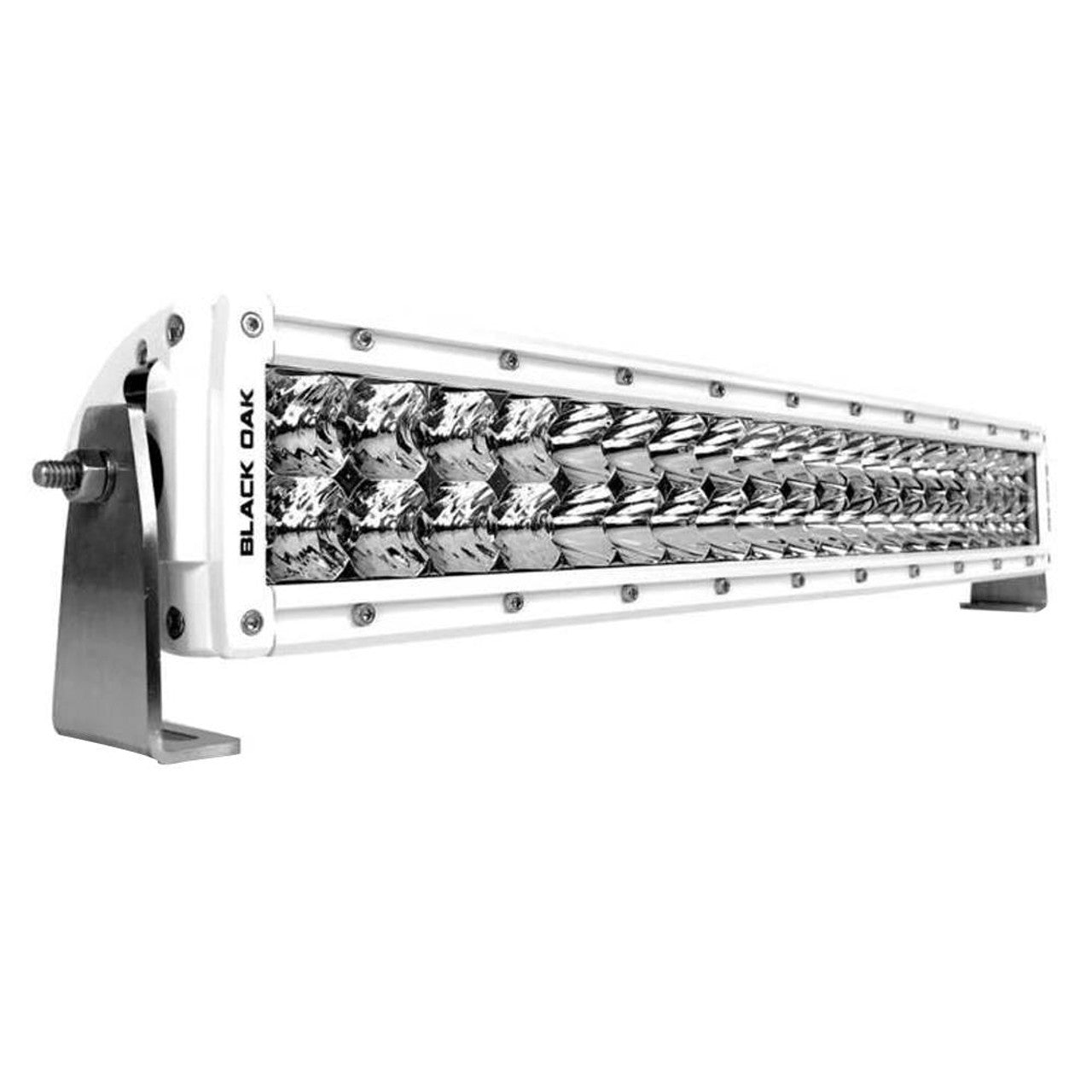 Black Oak 20CCM-D5OS Pro Series Curved Double Row Combo 20" Light Bar - White