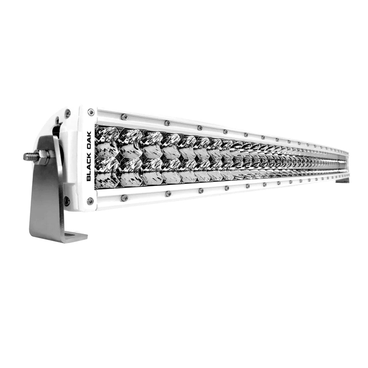 Black Oak 40CCM-D5OS Pro Series Curved Double Row Combo 40" Light Bar - White
