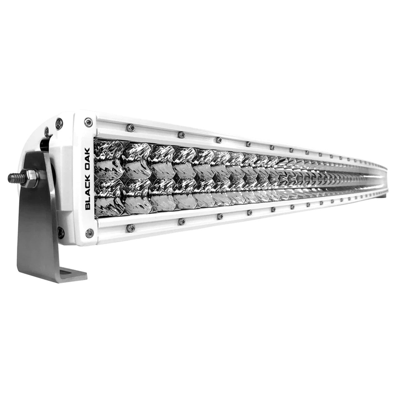 Black Oak 50CCM-D5OS Pro Series Curved Double Row Combo 50" Light Bar - White