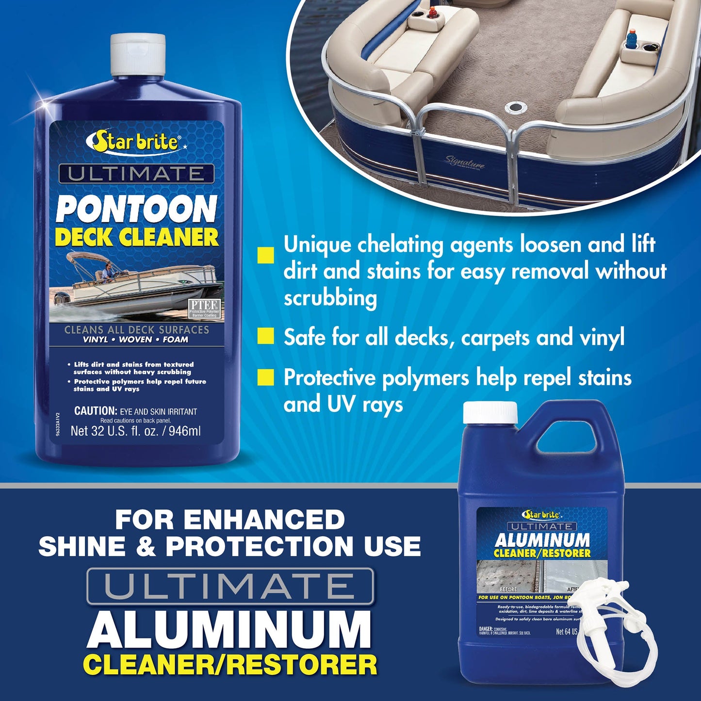 Starbrite Ultimate Pontoon Deck Cleaner