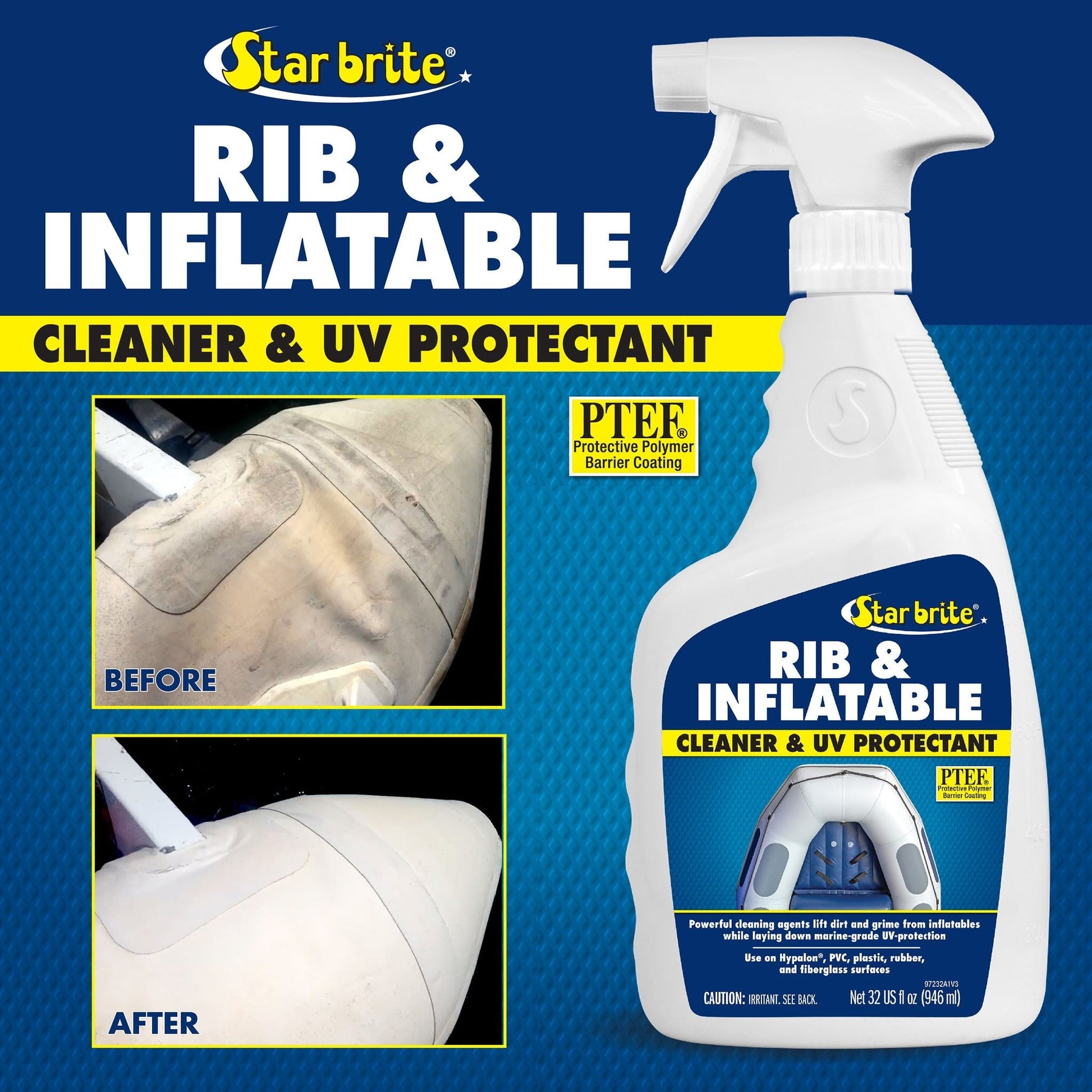 Starbrite Rib & Inflatable Boat Cleaner & Protector