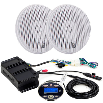 Poly-Planar ME70BTW8505W Amplifier Package w/ME70BT MA-8505W Speakers