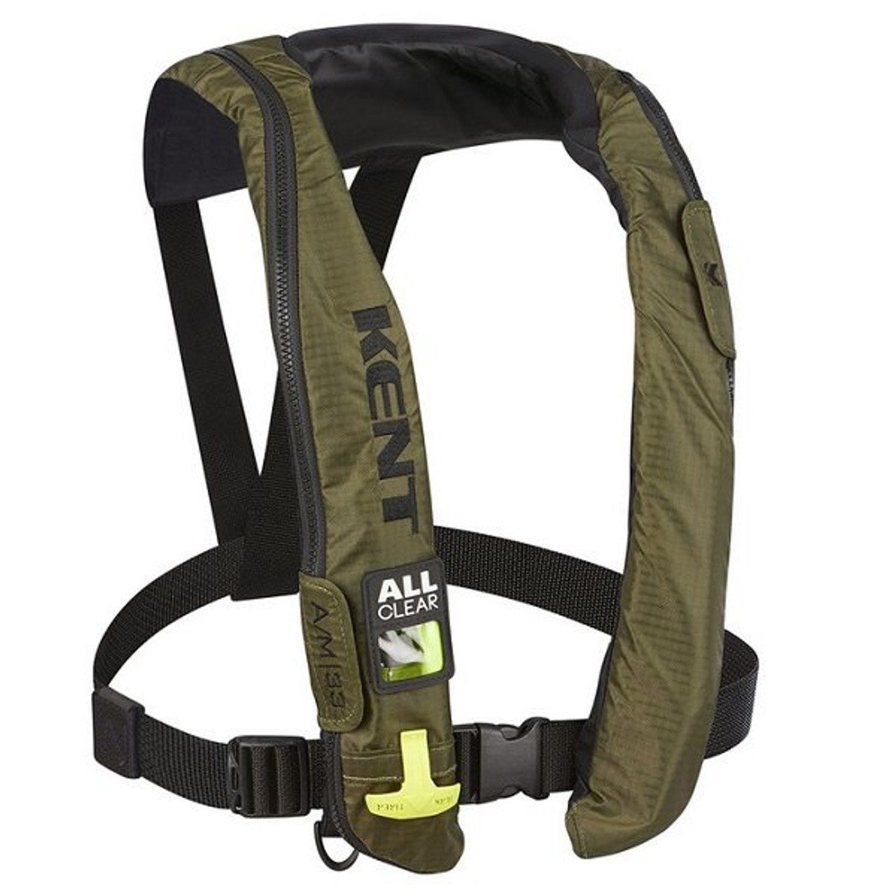Kent A/M-33 Green Auto/Manual Inflatable Life Vest