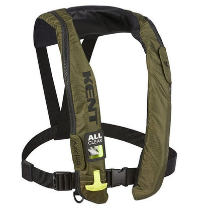 Kent A/M-33 Green Auto/Manual Inflatable Life Vest