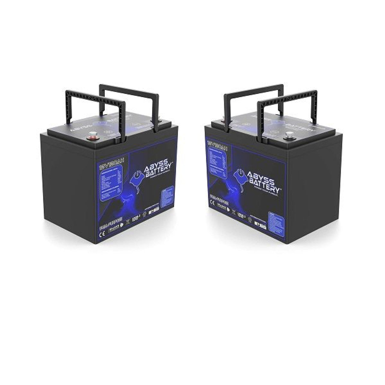 Abyss Battery 24V 120AH Lithium Trolling Motor Battery Set