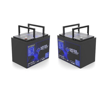 Abyss Battery 24V 120AH Lithium Trolling Motor Battery Set