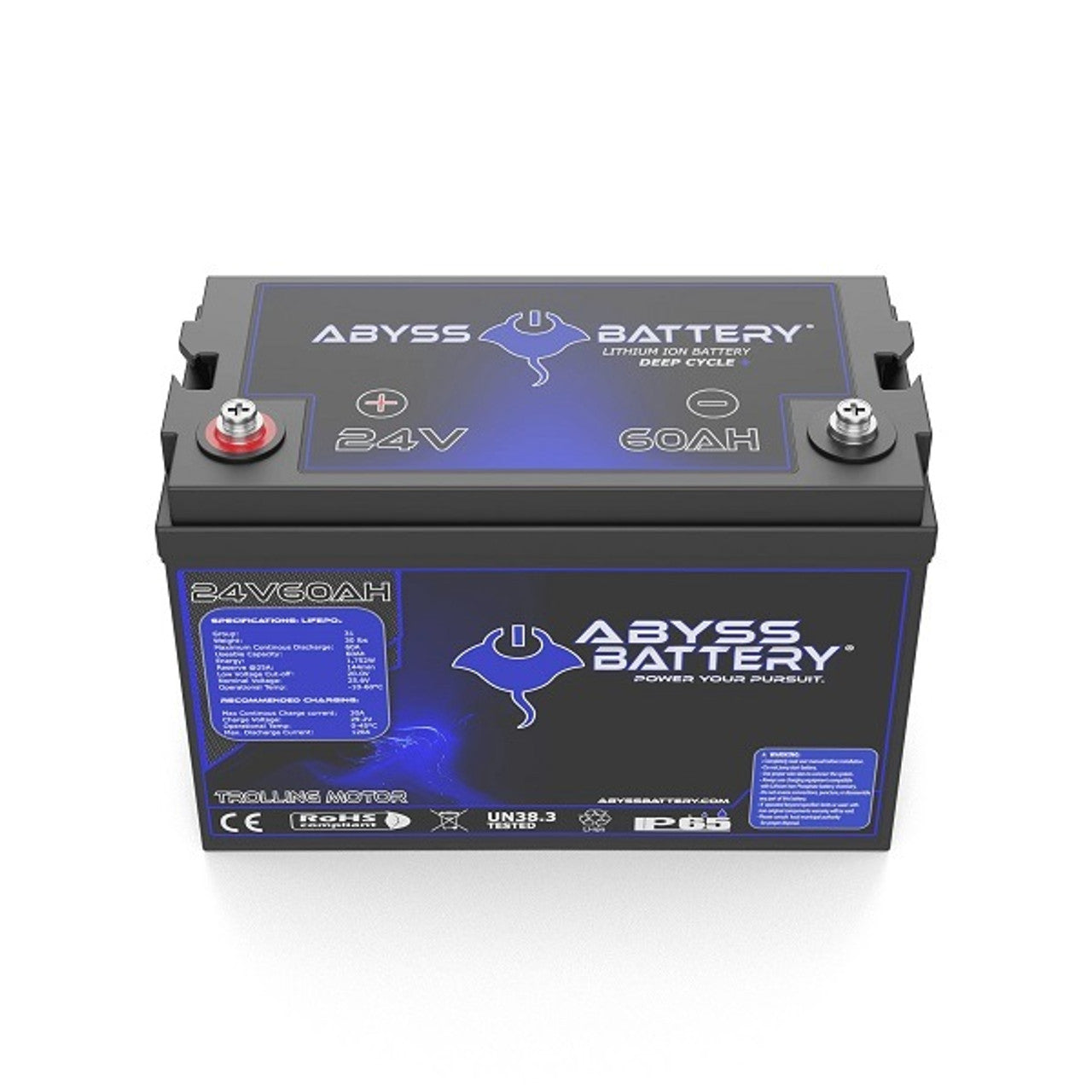 Abyss Battery 24V 60AH Lithium Trolling Motor Battery