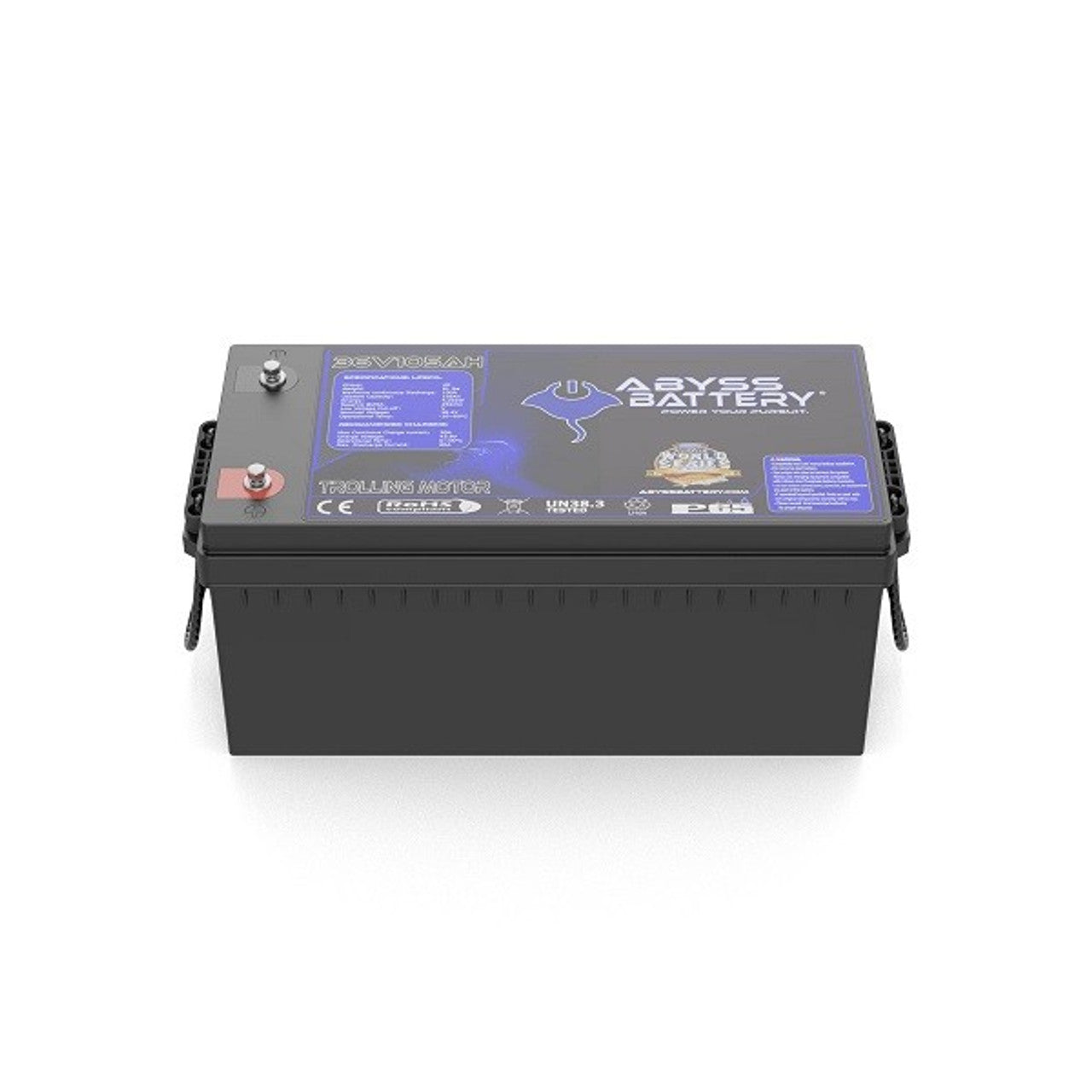 Abyss Battery 36V 105AH Lithium Trolling Motor Battery