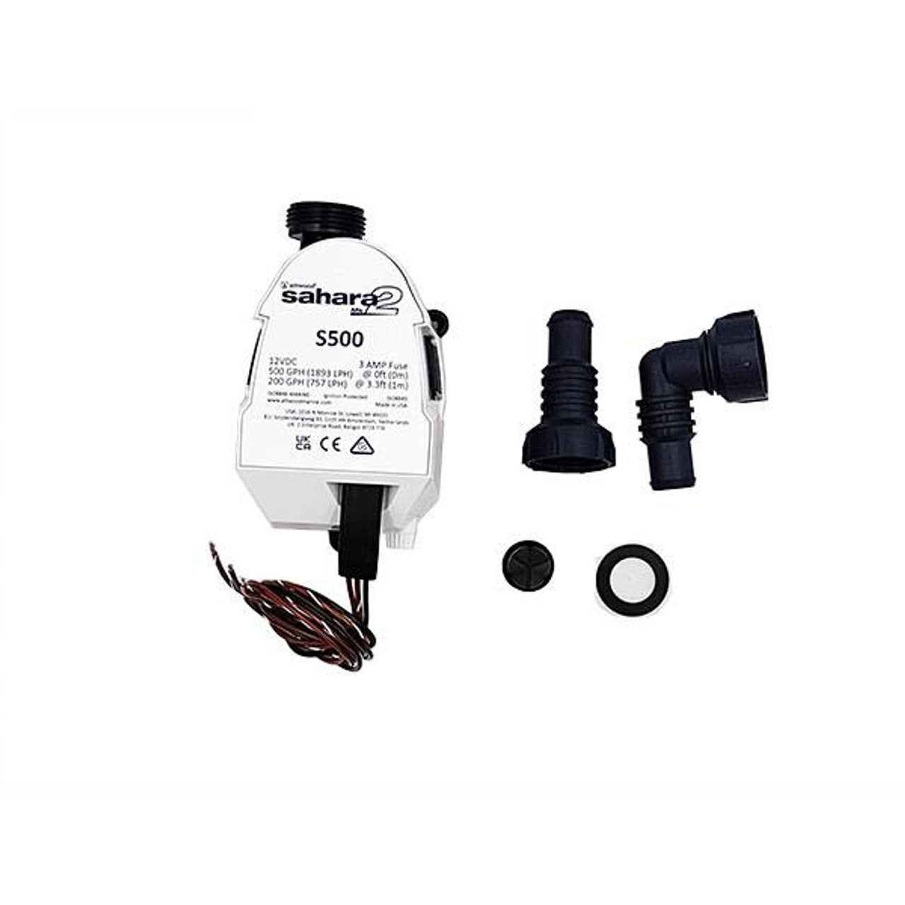 Attwood Sahara Mk2 500 GPH Automatic Bilge Pump