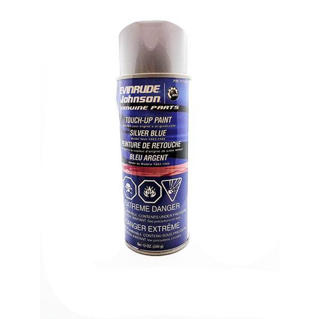 Johnson - Evinrude 0777180 Engine Spray Paint - Silver Blue