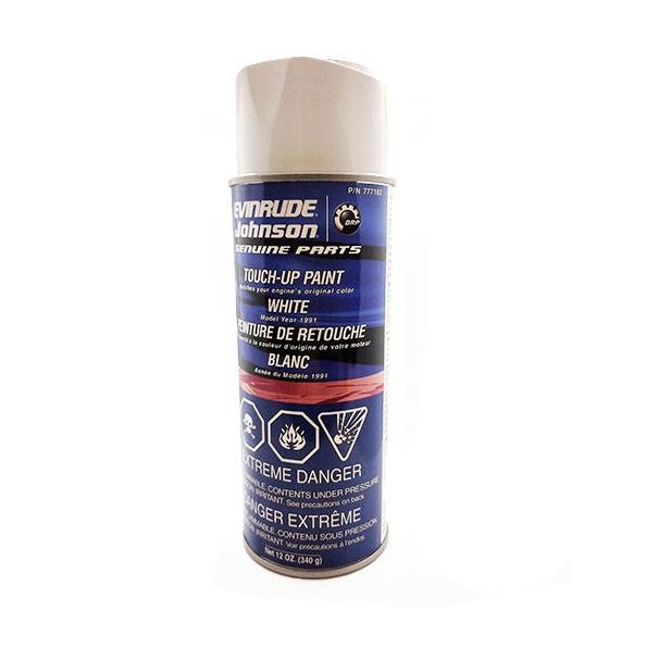 Johnson - Evinrude 0777182 Engine Spray Paint - White