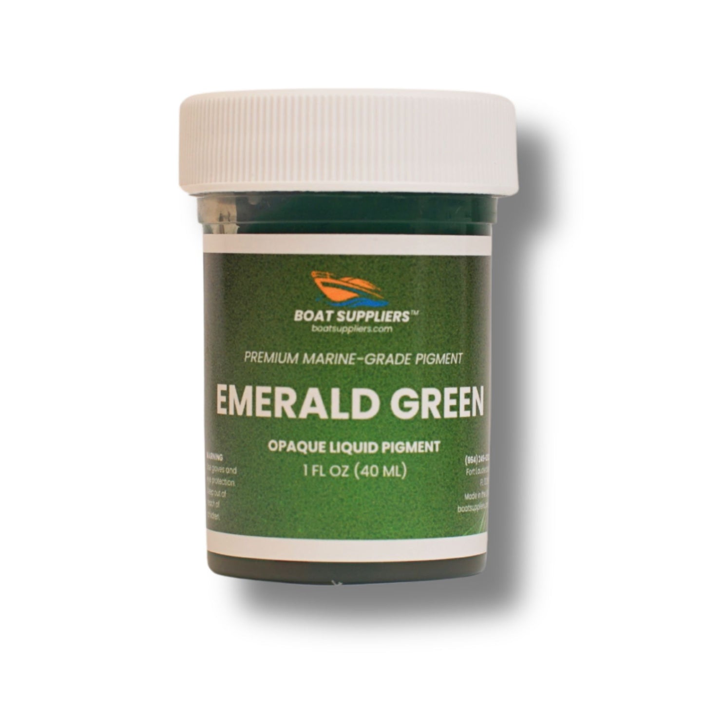 Green Epoxy Resin Pigment – Opaque Liquid Colorant for Resin Art & Gelcoat 1oz