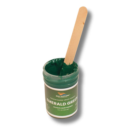 Green Epoxy Resin Pigment – Opaque Liquid Colorant for Resin Art & Gelcoat 1oz