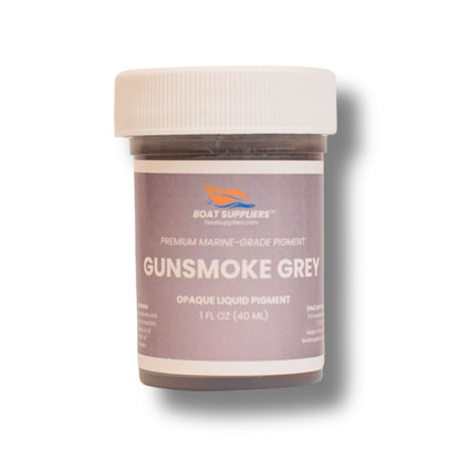 Grey Epoxy Resin Pigment – Opaque Liquid Colorant for Resin Art & Gelcoat 1oz