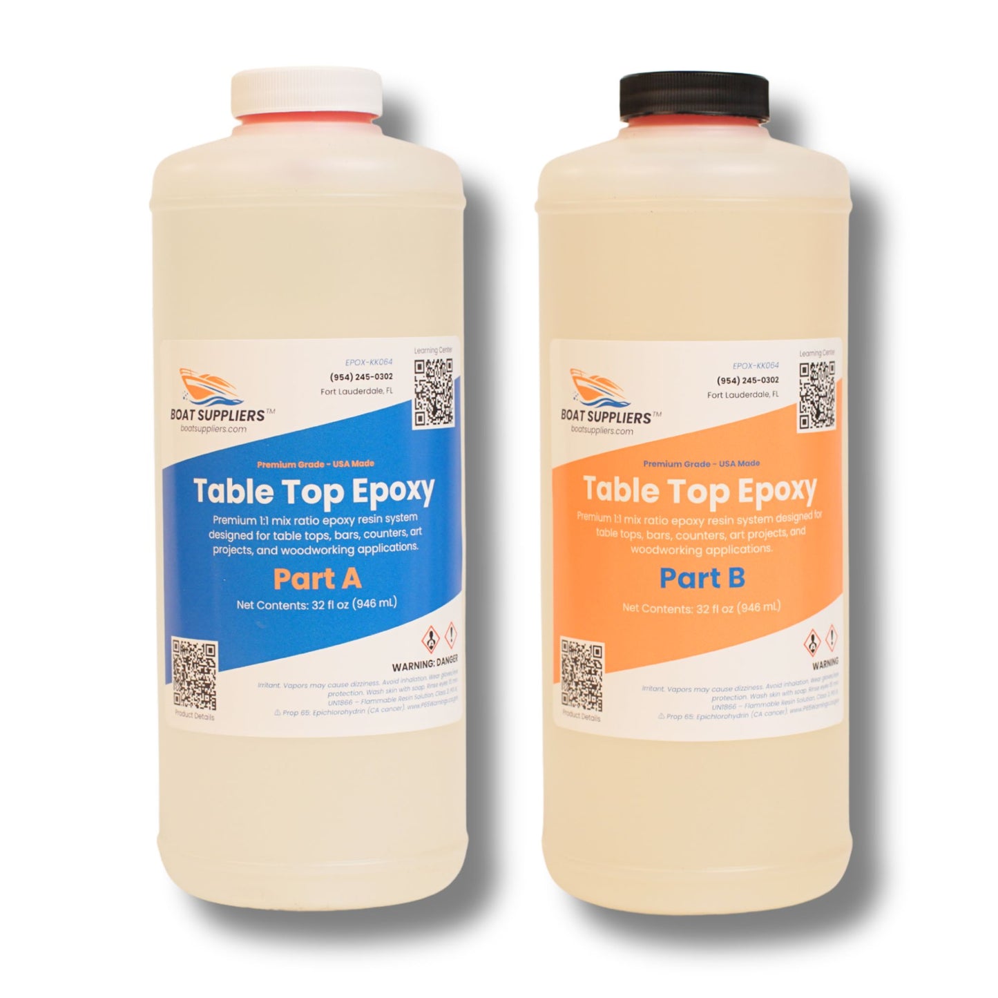 Boat Suppliers Table Top Kleer Kote Epoxy Resin