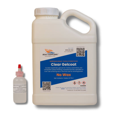 Boat Suppliers Clear Gelcoat - Gallon