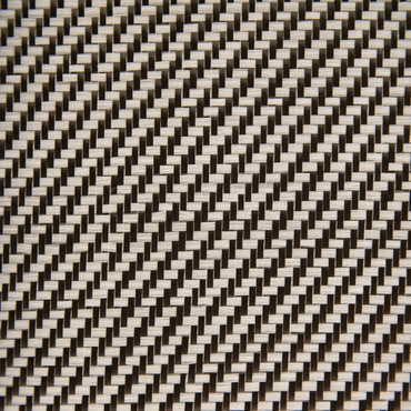 5.8oz Carbon/Innegra Hybrid 2x2 Twill Weave Fabric