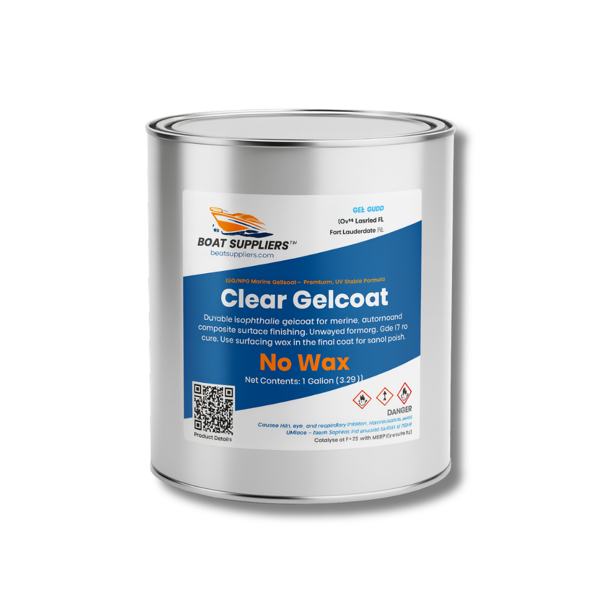Clear Gelcoat - No Wax