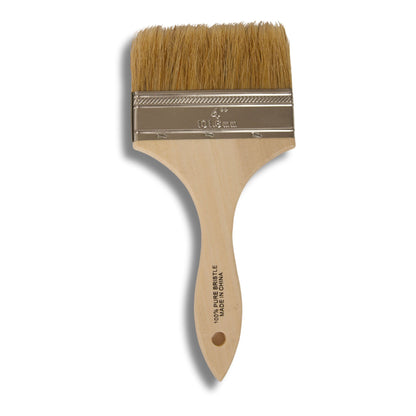 Disposable Natural Bristle Brushes – Wood Handle