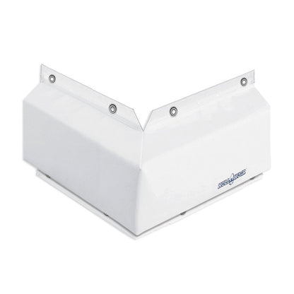 Hull Hugr White Dock Corner Bumper 12"