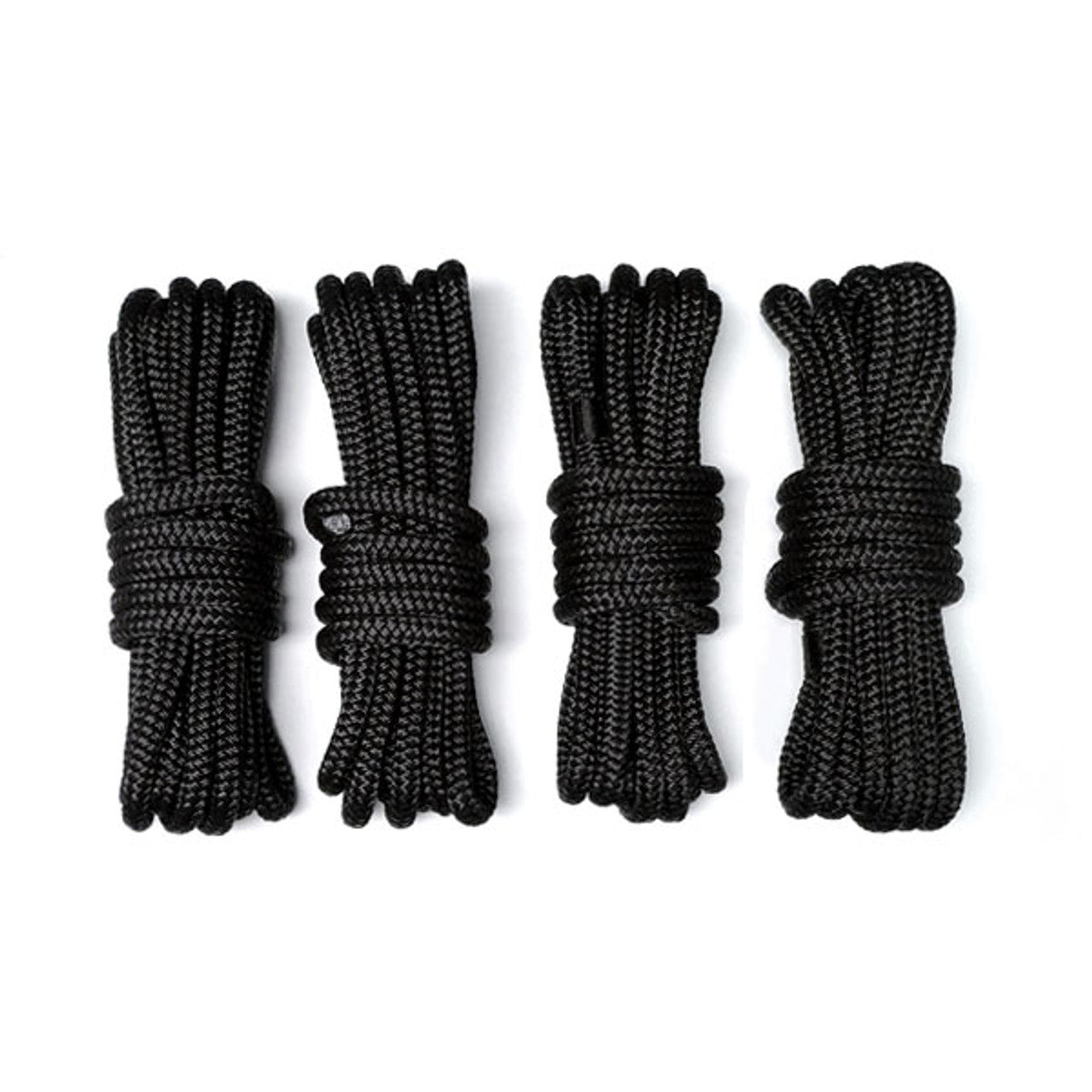 Gen3 Marine Double Braid 3/8" Dock Line - Black (4 Pack)