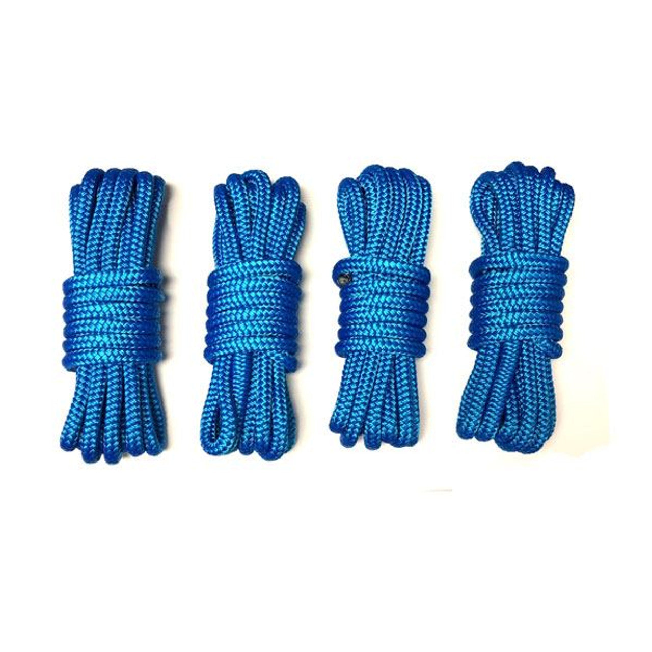 Gen3 Marine Double Braid 3/8" Dock Line - Blue (4 Pack)