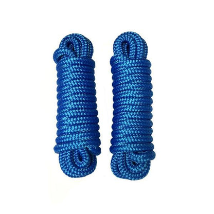 Gen3 Marine Double Braid 1/2" Dock Line - Blue (Pair)