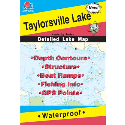 Taylorsville Lake Fishing Map