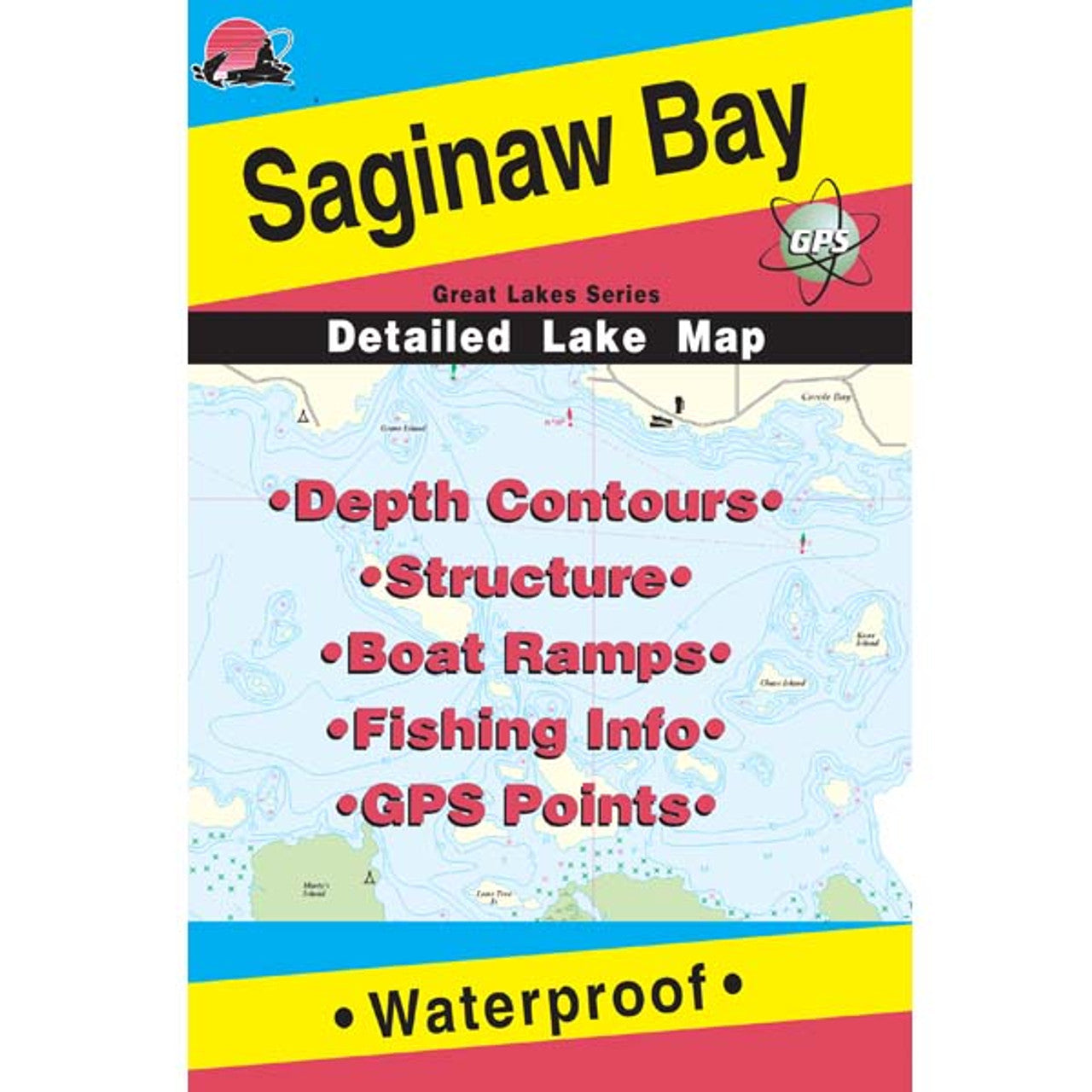 Saginaw Lake Fishing Map
