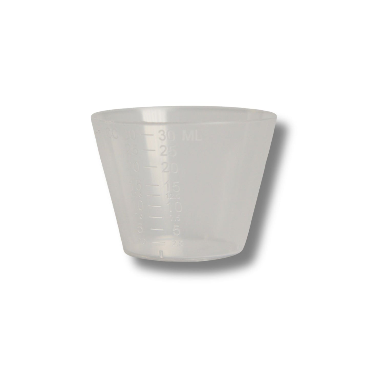 Graduated Plastic Mixing Cups - Polypropylene