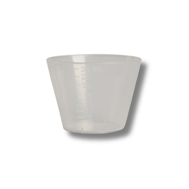 Graduated Plastic Mixing Cups - Polypropylene