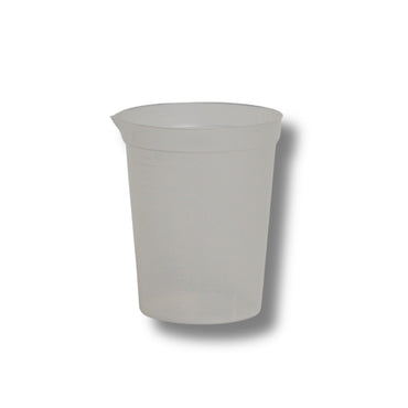 Graduated Plastic Mixing Cups - Polypropylene