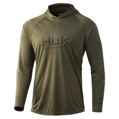 Huk Pursuit Vented Hoodie - Moss