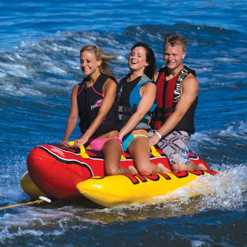 Airhead "Hot Dog" 3 Person Towable Water Weenie