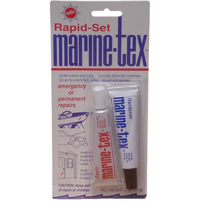 Rapid Set Marine Tex 2 Oz.