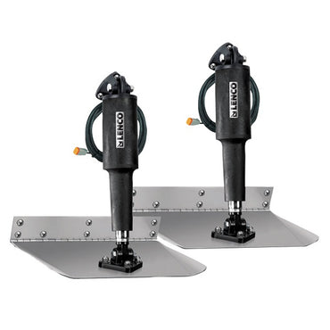 Lenco Edge Mount 12" x 12" Electric Trim Tab Kit without Switch