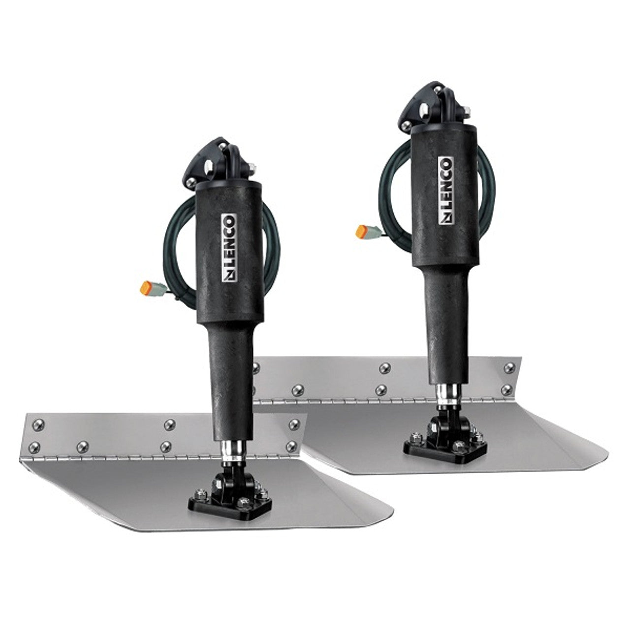 Lenco Edge Mount 12" x 12" Electric Trim Tab Kit without Switch