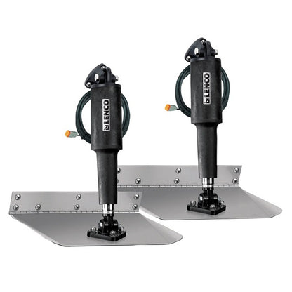 Lenco Edge Mount 12" x 12" Electric Trim Tab Kit without Switch