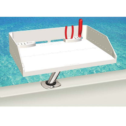 Tournament Series Bait & Filet Table w/ "LeveLock" Rod Holder Mount