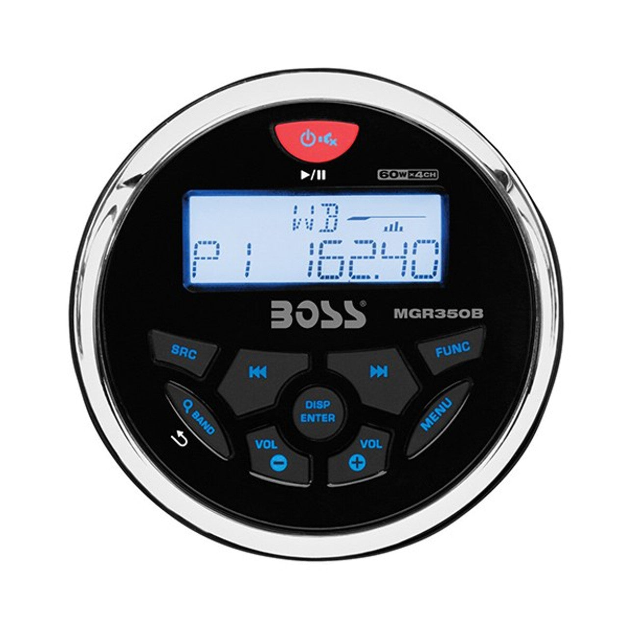 Boss Audio Marine Gauge Style Radio - MP3/AM/FM/RDS