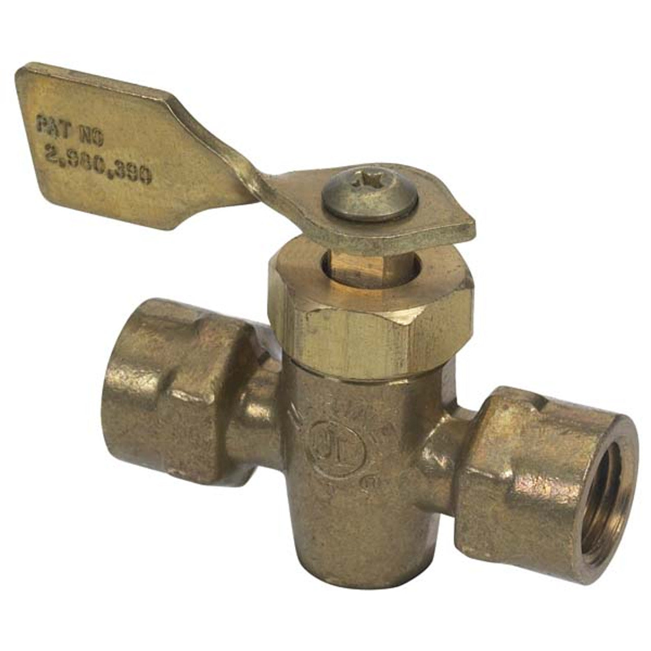 Moeller Fuel Shut Off Valve, Two Female 1/4" NPT