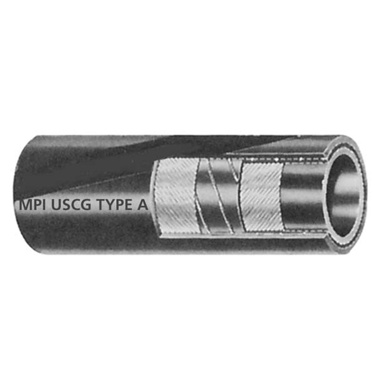 Marine MPI Fuel Vent Hose 350-0580, 5/8"