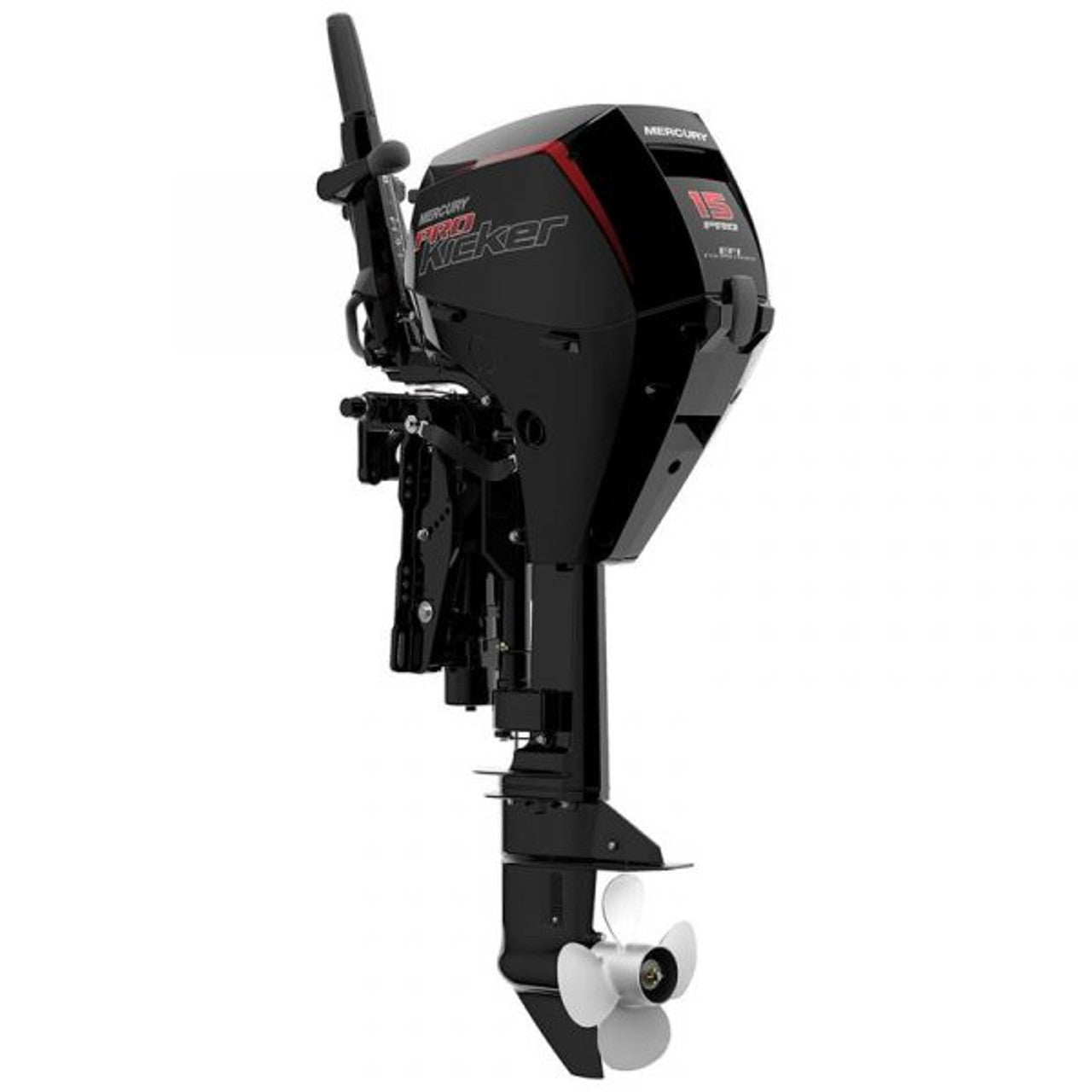 Mercury 15HP Command Thrust ProKicker 4-Stroke Outboard Motor 1A15451BK 20" Shaft