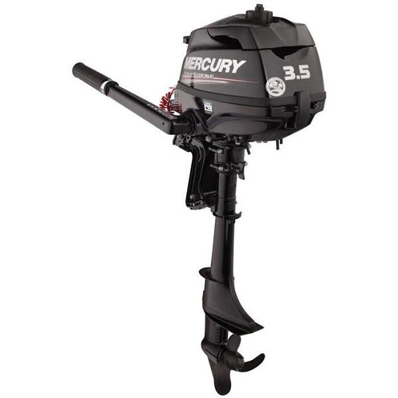 Mercury 3.5HP 4-Stroke Outboard Motor Tiller 1F03201KK 15" Shaft
