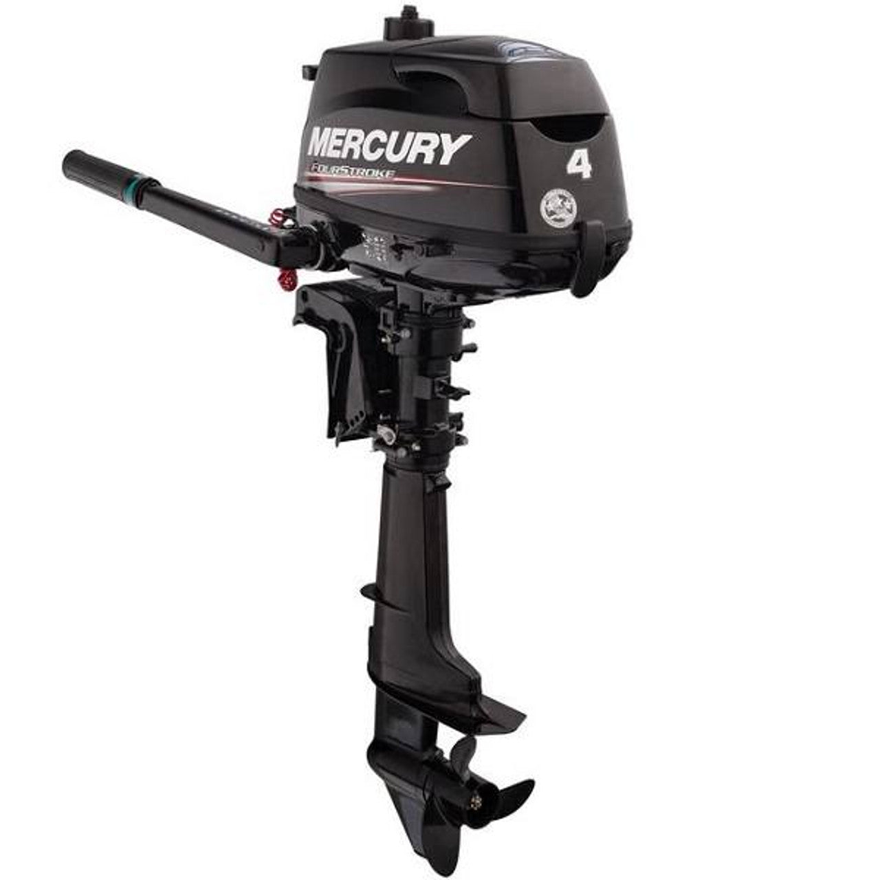 Mercury 4HP 4-Stroke Outboard Motor Tiller 1F04201KK 15" Shaft